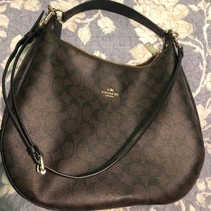 Dark brown Coach Purse